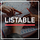 Thumbnail of Listables - un répertoire bienvenus WordPress Thème