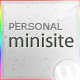Thumbnail of MiniSite - 4 in 1 Minimal Wordpress Theme