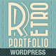 Thumbnail of Retro Portfolio - One Page Vintage Wordpress Theme